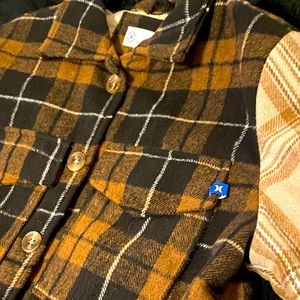 Hurley brand flannel jacket